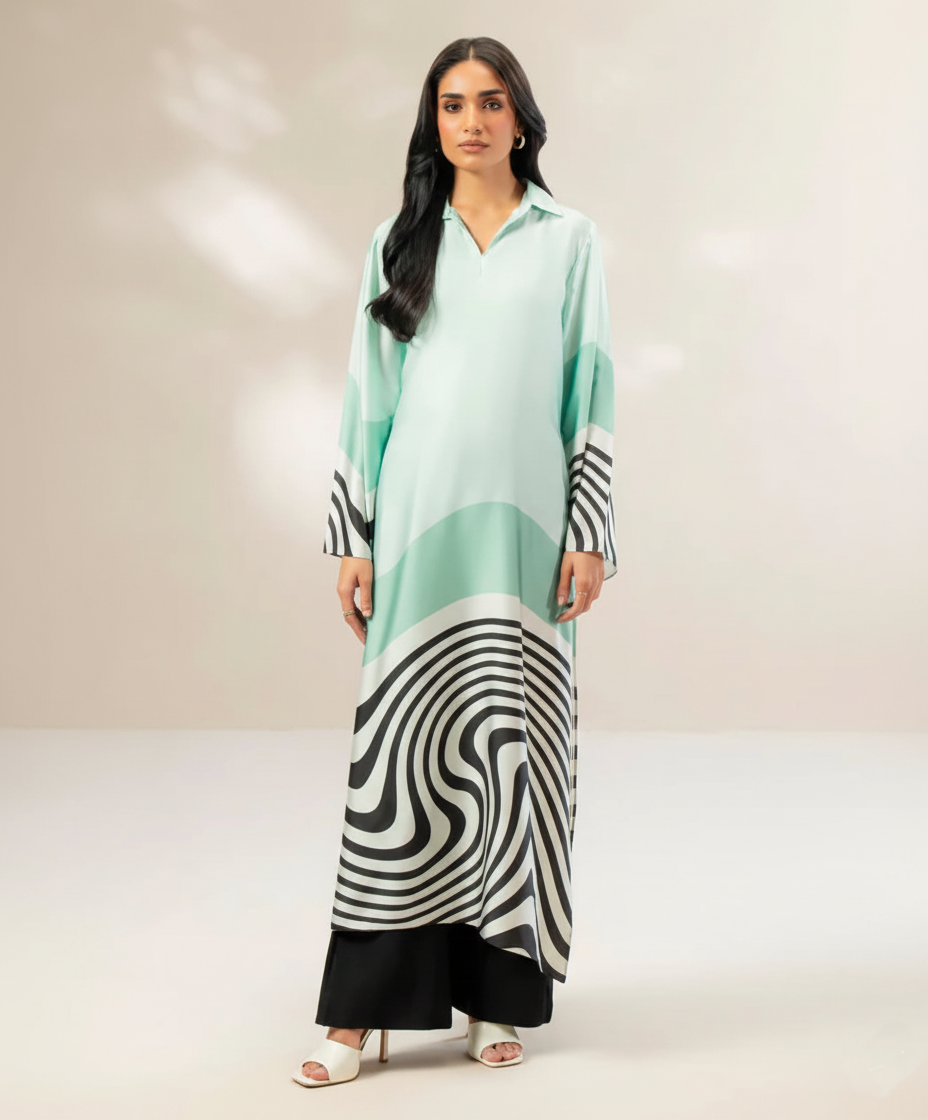 Co-Ord Set Ladies Unstitched 2 PC - #029