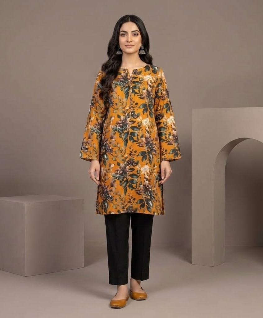 Lawn Ladies: 2-Piece Unstitched Floral Print #155