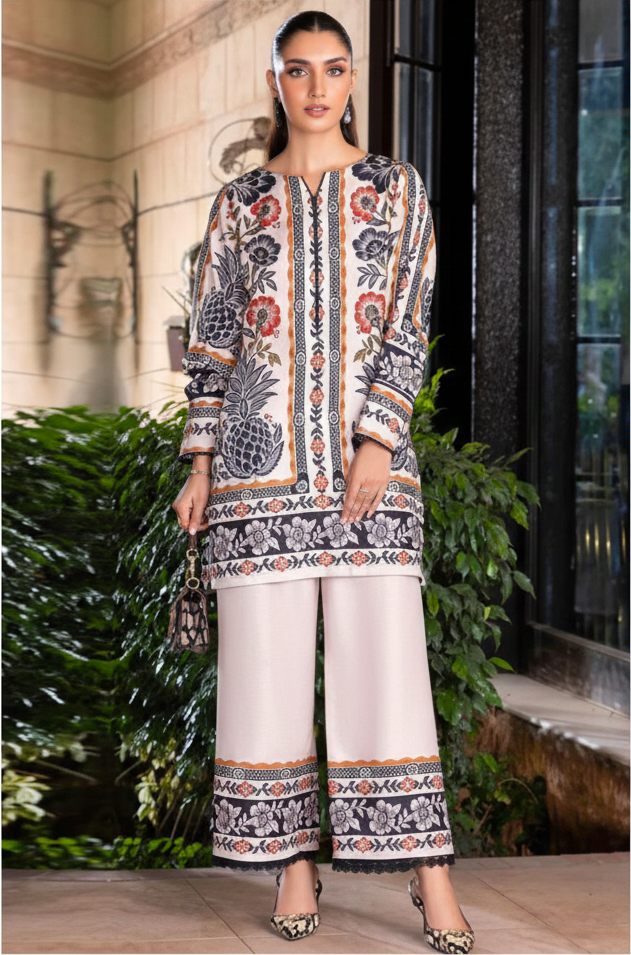 Co-Ord Set Ladies Unstitched 2 PC - #013