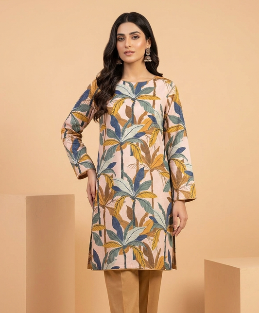 Lawn Ladies: 2-Piece Unstitched Floral Print #120