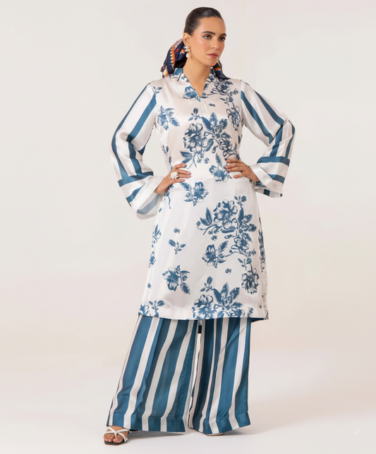 Co-Ord Set Ladies Unstitched 2 PC - #024