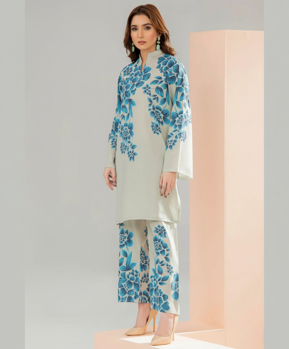 Co-Ord Set Ladies Unstitched 2 PC - #026