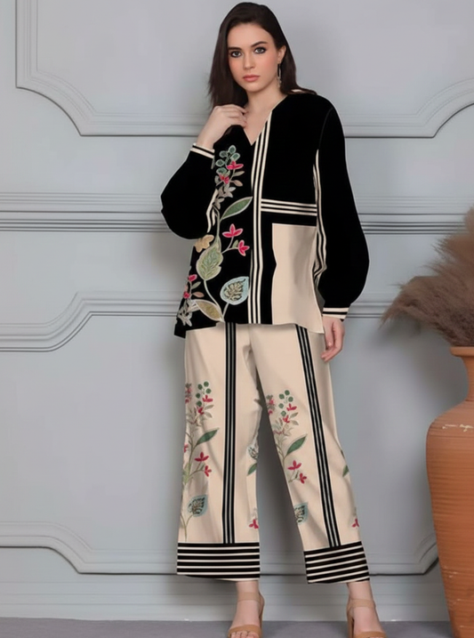 Co-Ord Set Ladies Unstitched 2 PC - #031