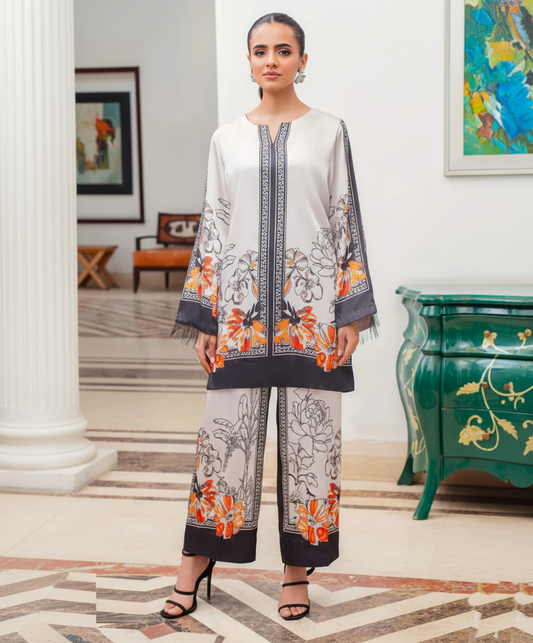 Co-Ord Set Ladies Unstitched 2 PC - #037