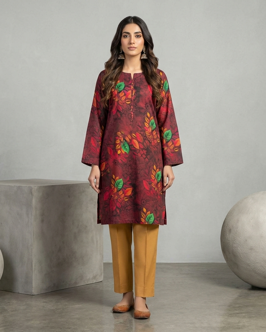 Lawn Ladies: 2-Piece Unstitched Floral Print #140