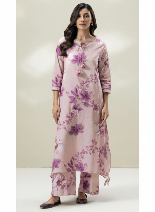 Co-Ord Set Ladies Unstitched 2 PC - #044