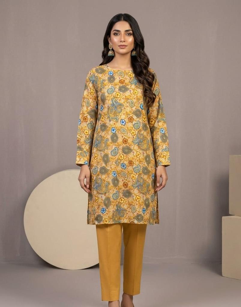 Lawn Ladies: 2-Piece Unstitched Floral Print #149