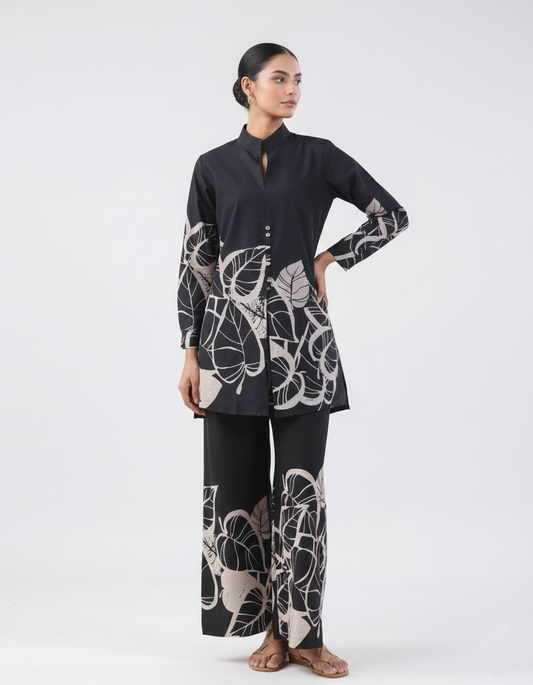 Co-Ord Set Ladies Unstitched 2 PC - #049