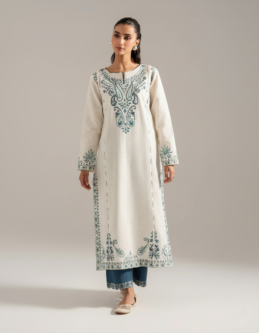 Co-Ord Set Ladies Unstitched 2 PC - #051