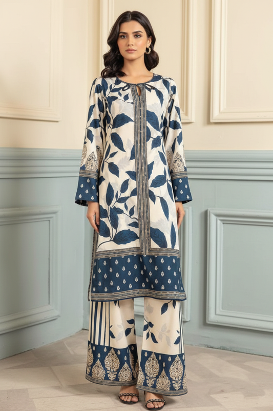 Co-Ord Set Ladies Unstitched 2 PC - #052