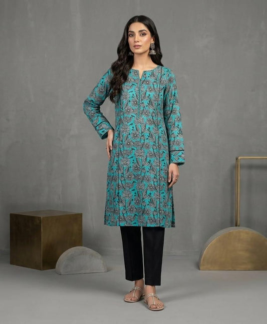 Lawn Ladies: 2-Piece Unstitched Floral Print #153