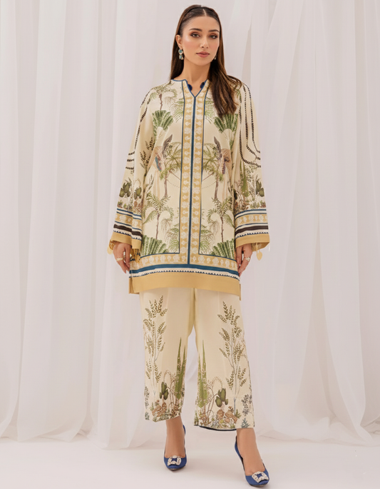 Co-Ord Set Ladies Unstitched 2 PC - #063