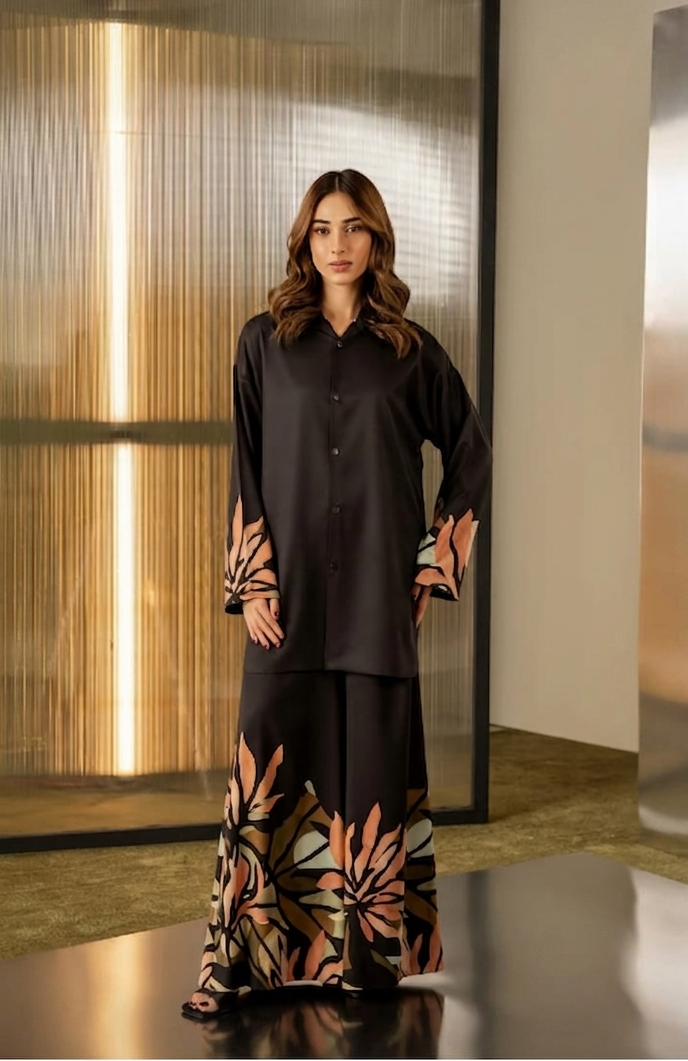 Co-Ord Set Ladies Unstitched 2 PC - #089